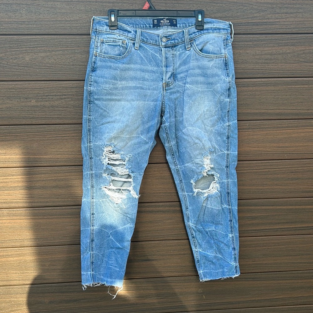 Cropped Hollister jeans